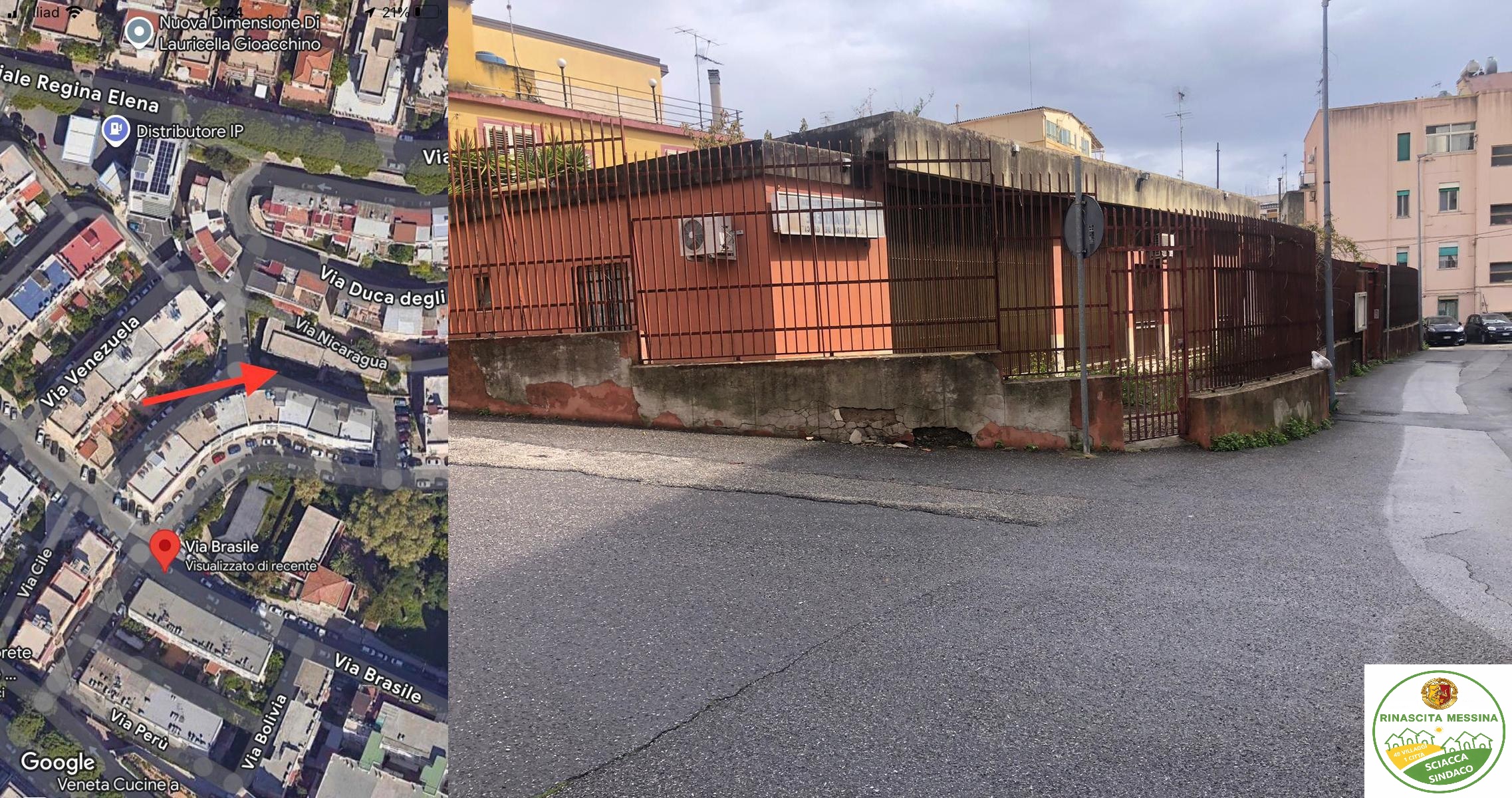 Il recupero del centro sociale di via Cile, venerdì 20 marzo l’incontro con i cittadini di Rinascita Messina